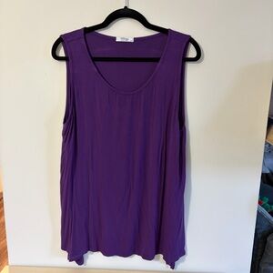 Purple Sleeveless Top